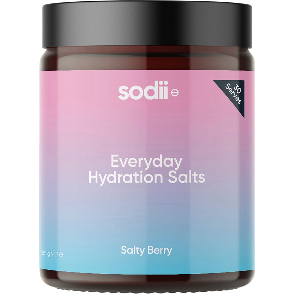 Sodii Everyday Hydration Salts Salty Berry 185g - Sodii