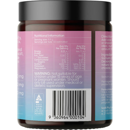Sodii Everyday Hydration Salts Salty Berry 185g - Sodii