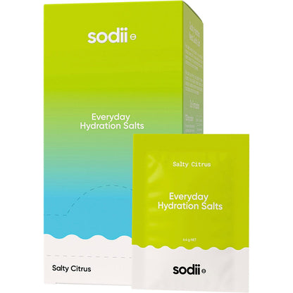 Sodii Everyday Hydration Salts Salty Citrus 30pk - Sodii