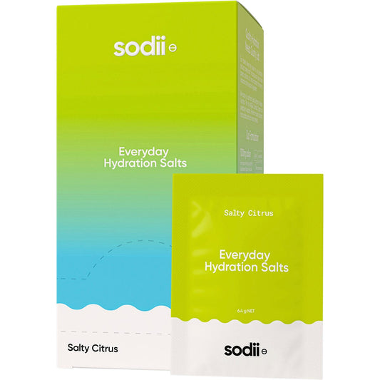 Sodii Everyday Hydration Salts Salty Citrus 30pk - Sodii