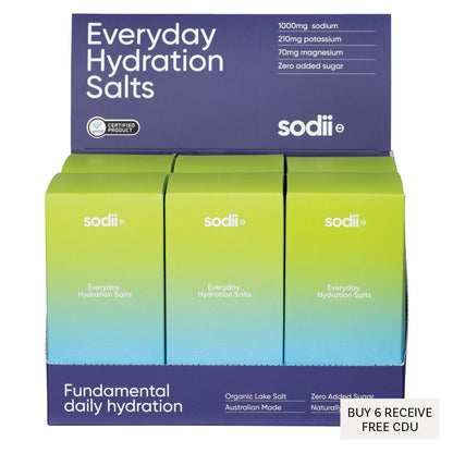 Sodii Everyday Hydration Salts Salty Citrus 30pk - Sodii