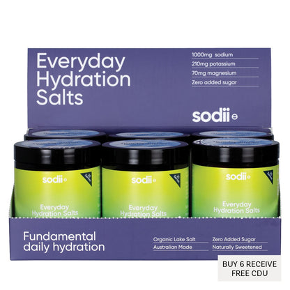 Sodii Everyday Hydration Salts Salty Citrus 185g - Sodii