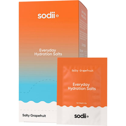 Sodii Everyday Hydration Salts Salty Grapefruit 30pk - Sodii