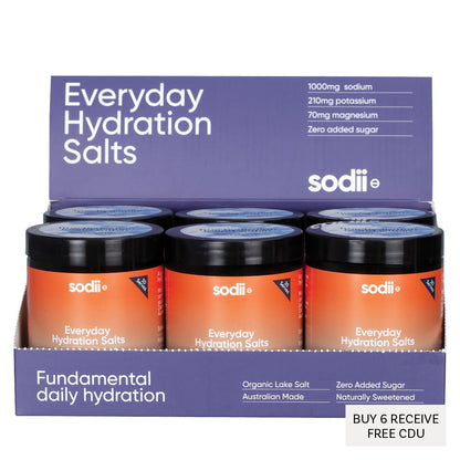 Sodii Everyday Hydration Salts Salty Grapefruit 185g - Sodii