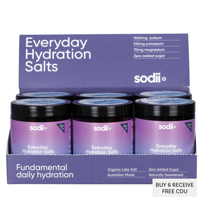 Sodii Everyday Hydration Salts Salty Passionfruit 185g - Sodii