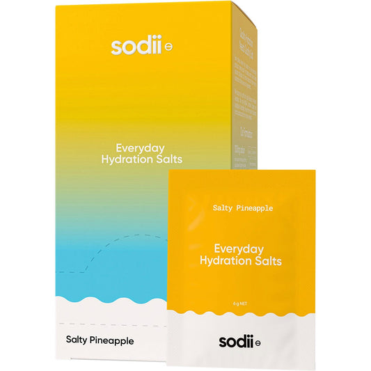 Sodii Everyday Hydration Salts Salty Pineapple 30pk - Sodii