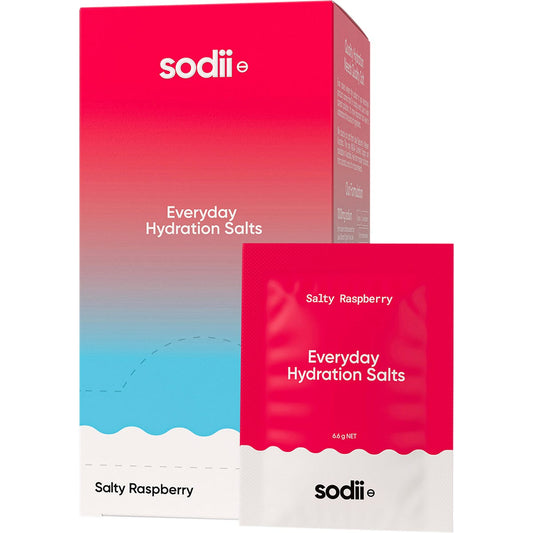 Sodii Everyday Hydration Salts Salty Raspberry 30pk - Sodii