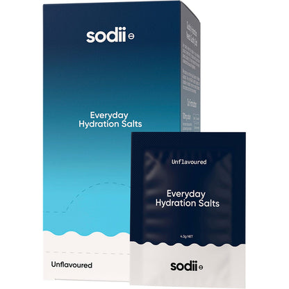 Sodii Everyday Hydration Salts Unflavoured 30pk - Sodii