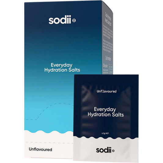 Sodii Everyday Hydration Salts Unflavoured 30pk - Sodii