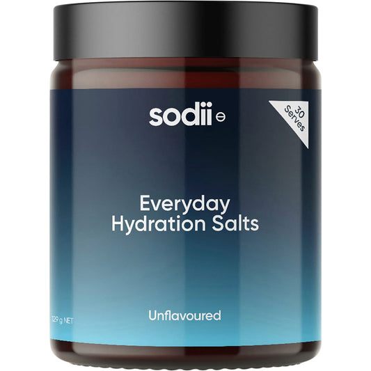 Sodii Everyday Hydration Salts Unflavoured 129g - Sodii