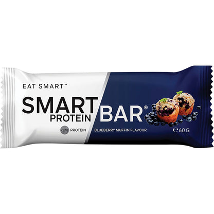 Smart Protein Bar Blueberry Muffin Flavour Protein Bar 12x60g - Smart Protein Bar