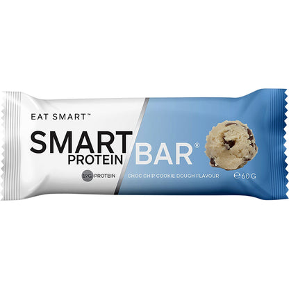 Smart Protein Bar Choc Chip Cookie Dough Flavour Protein Bar 12x60g - Smart Protein Bar