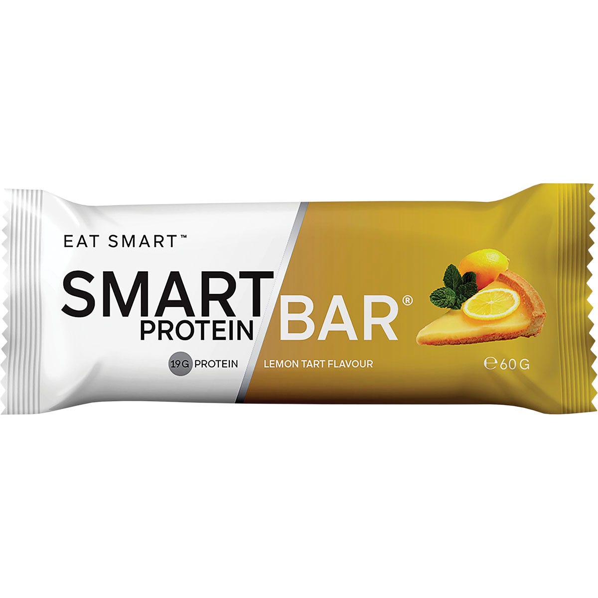 Smart Protein Bar Lemon Tart Flavour Protein Bar 12x60g - Smart Protein Bar