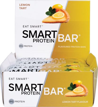 Smart Protein Bar Lemon Tart Flavour Protein Bar 12x60g - Smart Protein Bar