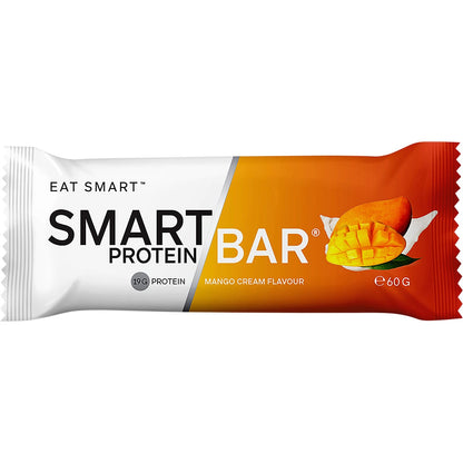 Smart Protein Bar Mango Cream Flavour Protein Bar 12x60g - Smart Protein Bar