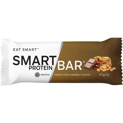 Smart Protein Bar Peanut Choc Caramel Flavour Protein Bar 12x60g - Smart Protein Bar