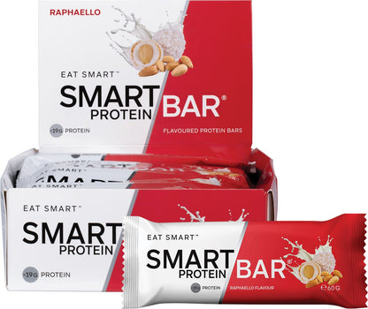 Smart Protein Bar Raphaello Flavour Protein Bar 12x60g - Smart Protein Bar