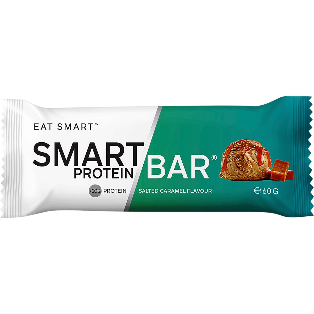 Smart Protein Bar Salted Caramel Flavour Protein Bar 12x60g - Smart Protein Bar