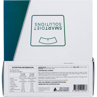 Smart Protein Bar Salted Caramel Flavour Protein Bar 12x60g - Smart Protein Bar