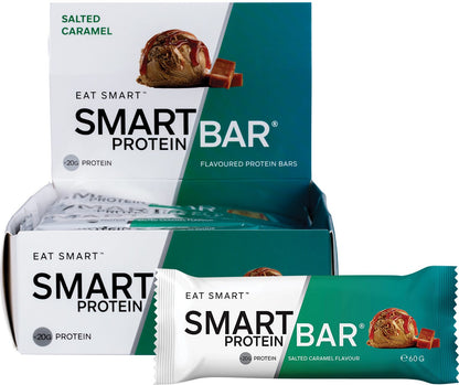 Smart Protein Bar Salted Caramel Flavour Protein Bar 12x60g - Smart Protein Bar