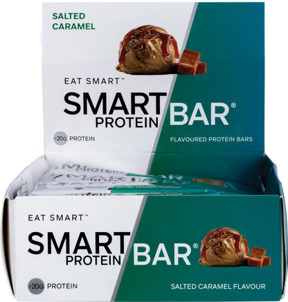 Smart Protein Bar Salted Caramel Flavour Protein Bar 12x60g - Smart Protein Bar