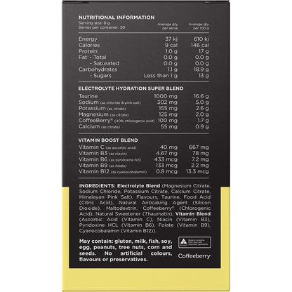 Switch Nutrition Hydrate Electrolytes No Added Sugar Orange Crush 20x6g - Switch Nutrition