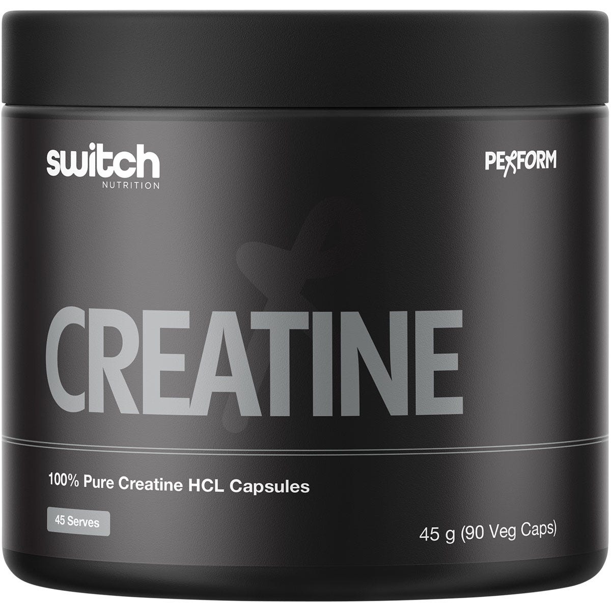Switch Nutrition Creatine 100% Pure HCL 90 Caps - Switch Nutrition