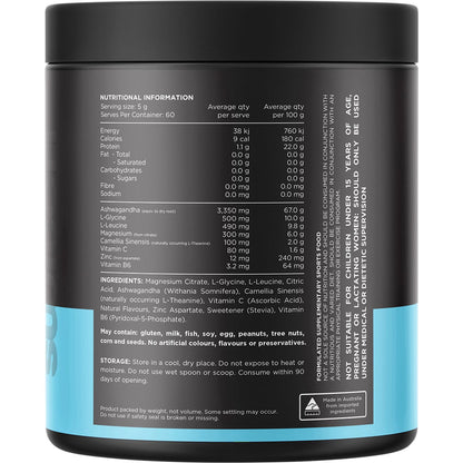 Switch Nutrition Adrenal Magnesium Support Powder Lemonade 300g - Switch Nutrition
