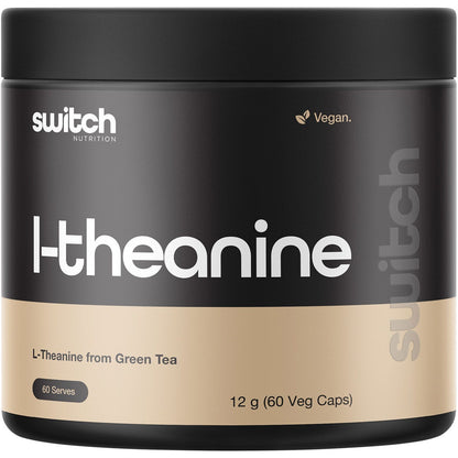 Switch Nutrition L-Theanine From Green Tea 60 Caps - Switch Nutrition
