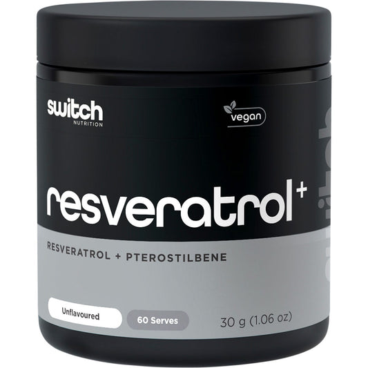 Switch Nutrition Resveratrol + Pterostilbene Unflavoured 30g - Switch Nutrition