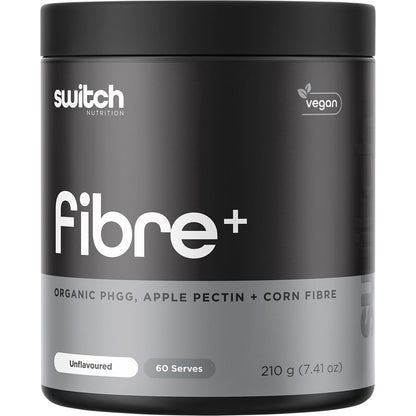Switch Nutrition Fibre+ Unflavoured 210g - Switch Nutrition