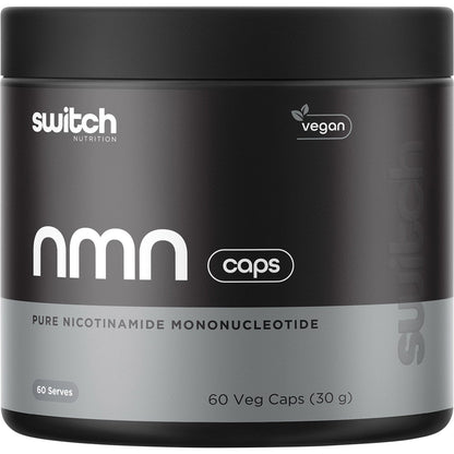 Switch Nutrition NMN Pure Nicotinamide Mononucleotide 60 Caps - Switch Nutrition