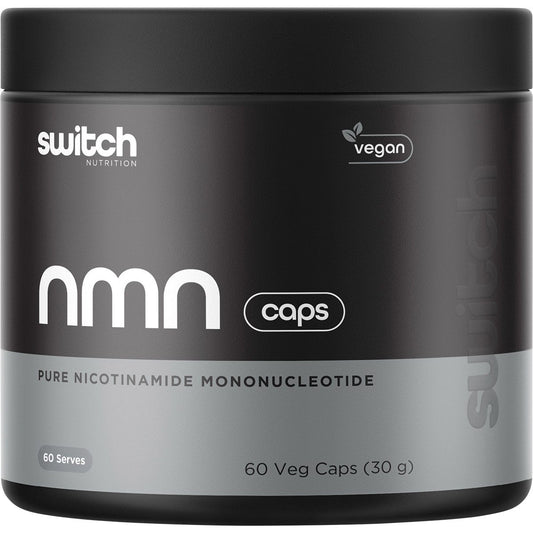 Switch Nutrition NMN Pure Nicotinamide Mononucleotide 60 Caps - Switch Nutrition