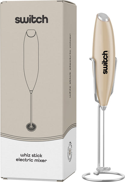 Switch Nutrition Whiz Stick Electric Mixer Beige - Switch Nutrition