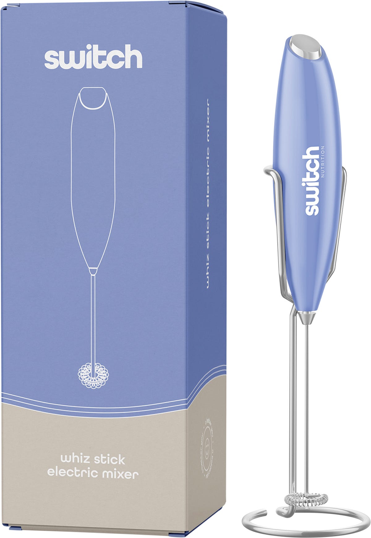 Switch Nutrition Whiz Stick Electric Mixer Purple - Switch Nutrition