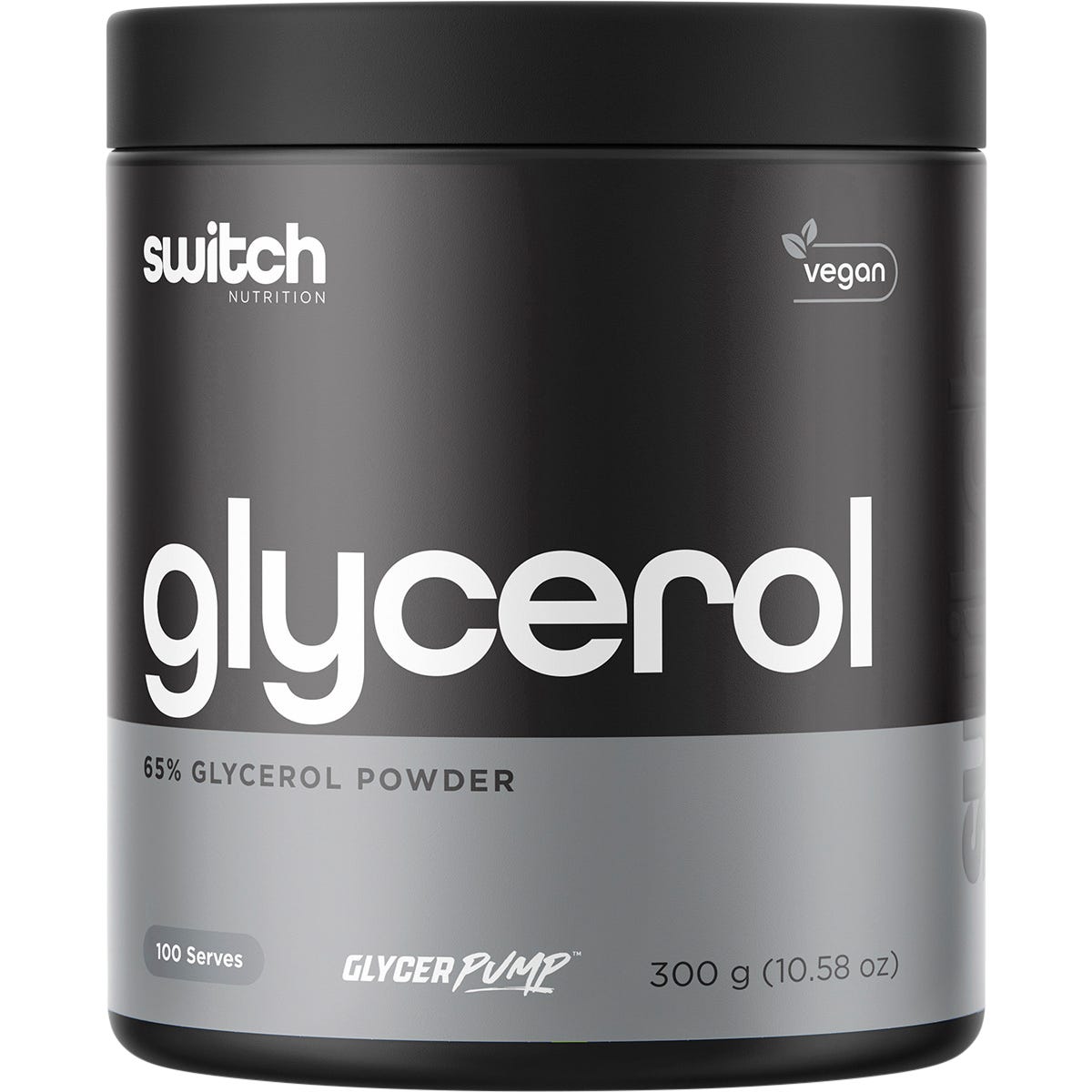 Switch Nutrition Glycerol 65% Glycerol Powder 300g - Switch Nutrition