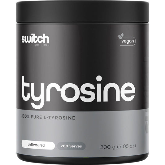 Switch Nutrition Tyrosine 100% Pure L-Tyrosine Unflavoured 200g - Switch Nutrition
