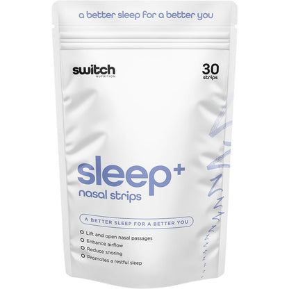 Switch Nutrition Sleep+ Nasal Strips 30pk - Switch Nutrition