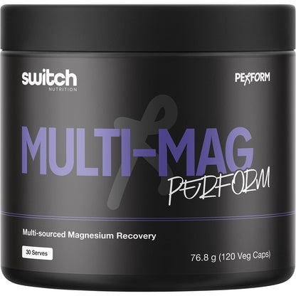 Switch Nutrition Multi-Mag Perform 120 Caps - Switch Nutrition