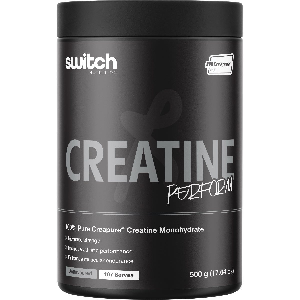 Switch Nutrition Creatine Perform 100% Pure Creapure 500g - Switch Nutrition