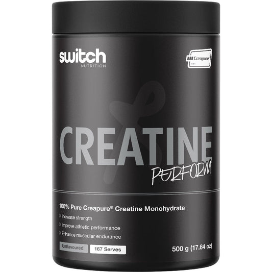 Switch Nutrition Creatine Perform 100% Pure Creapure 500g - Switch Nutrition