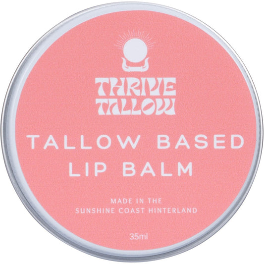 Thrive Tallow Tallow Based Lip Balm 35ml - Thrive Tallow