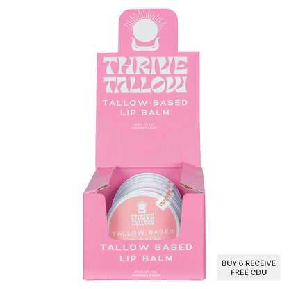 Thrive Tallow Tallow Based Lip Balm 35ml - Thrive Tallow