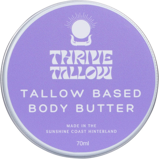 Thrive Tallow Tallow Based Body Butter 70ml - Thrive Tallow