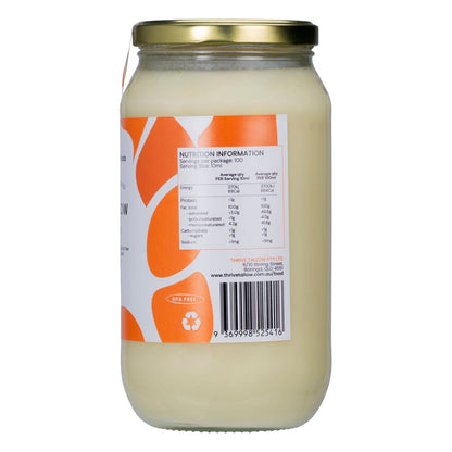 Thrive Tallow 100% Grass Fed Tallow 1L - Thrive Tallow