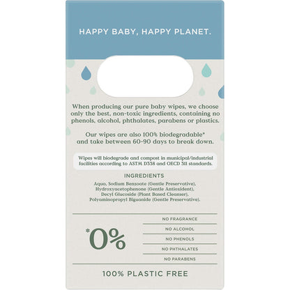 Tooshies Pure Water Baby Wipes Value Pack 4x70pk - Tooshies
