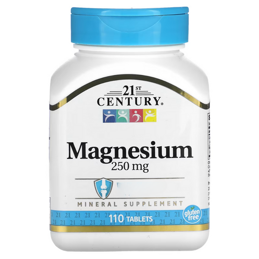 21st Century Magnesium 250 mg 110 Tablets