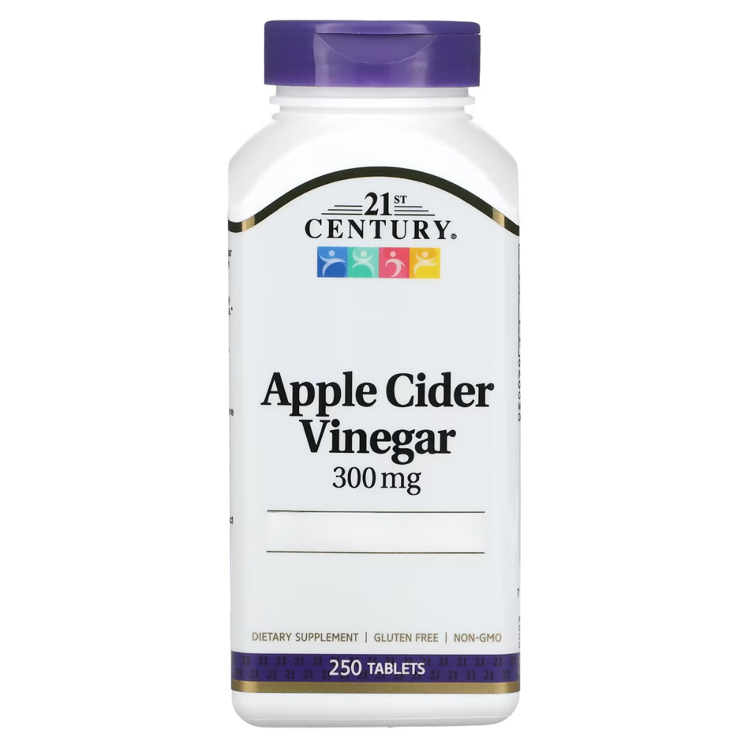 21st Century Apple Cider Vinegar 300 mg 250 Tablets