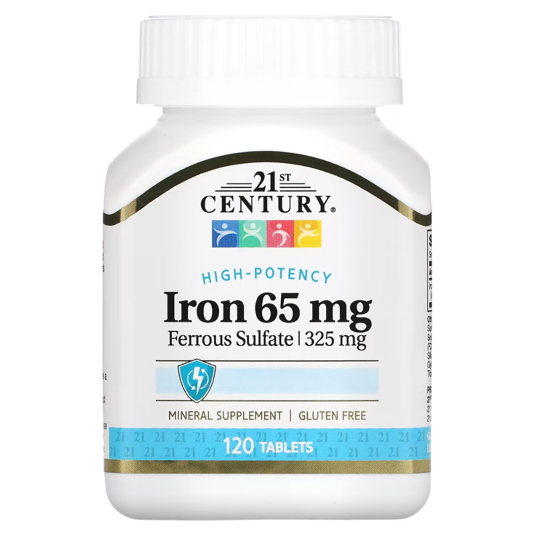 21st Century High-Potency Iron Tablets