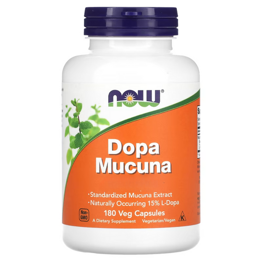 Now Foods, Dopa Mucuna, 90/180 Veg Capsules